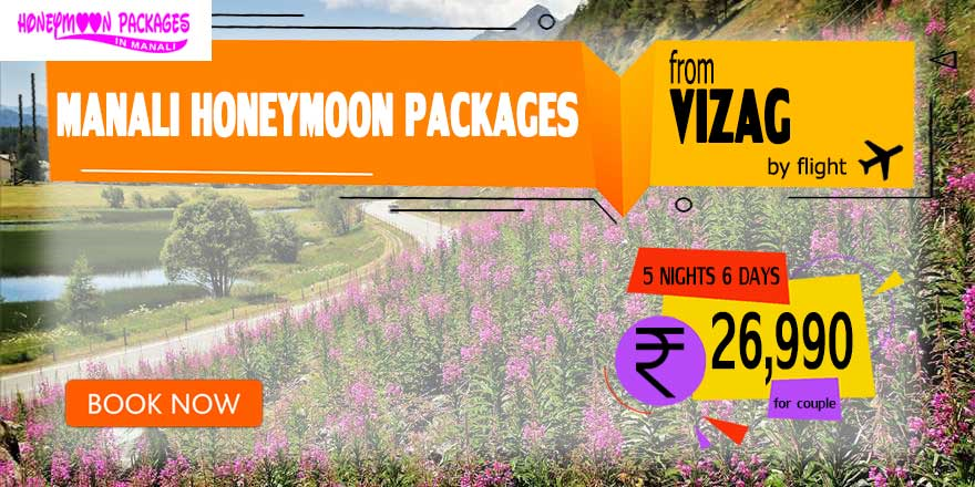 Manali couple package from Vizag